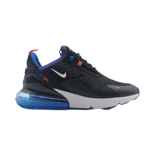 Nike Air Max 270 React Black Blue Pink Sneakers - 1