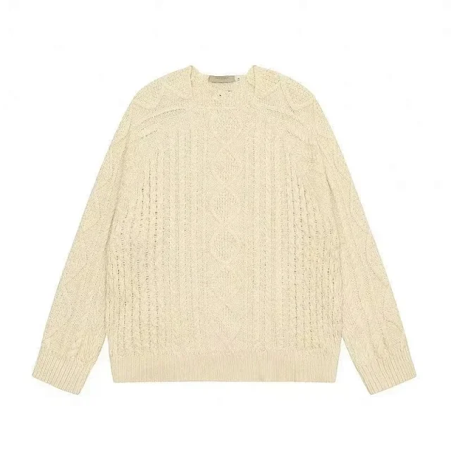 Fear of God Knitwear FG04 Cable-Knit Crewneck Sweater product detail image 4
