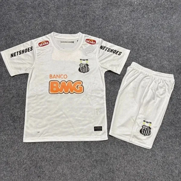 England 1998 World Cup Home Kit Beckham #7 Jersey and Shorts - 12