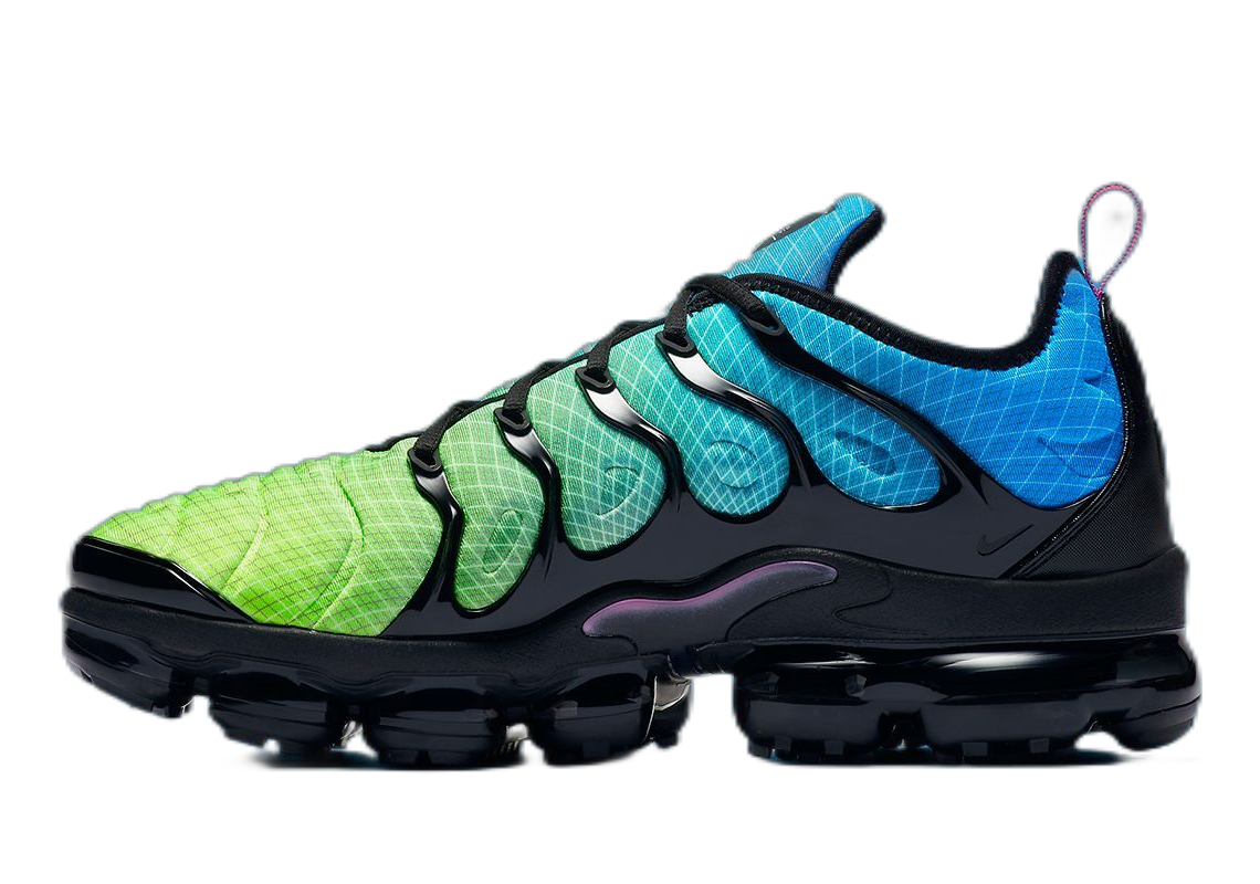 Nike Air VaporMax Plus Yellow Black Sneakers - 35
