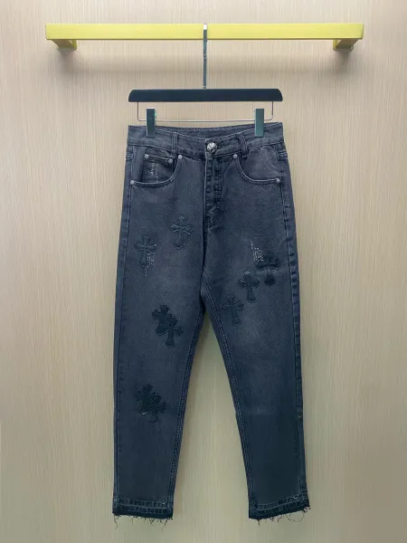 Gallery Dept. Cross-Embroidered Utility Pants Gray - 19