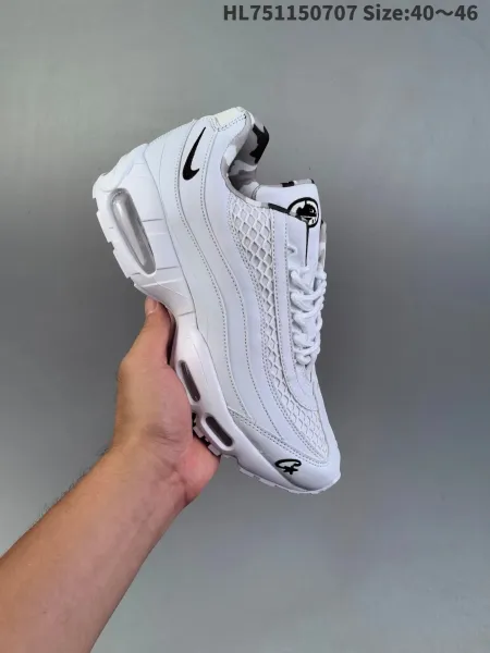 Nike Air Max 95 OG White Camo Mesh Sneakers - 1