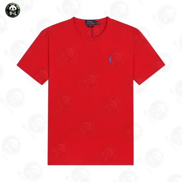 Polo Ralph Lauren Classic Fit Cotton T-Shirt Red - 1
