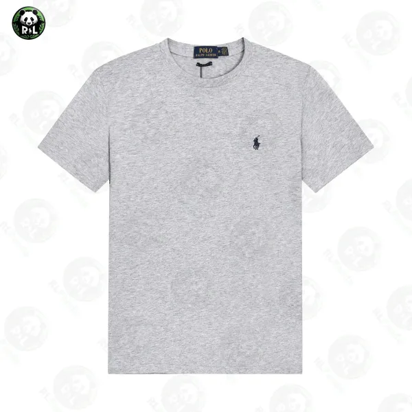 Polo Ralph Lauren Classic Fit Small Pony Logo T-Shirt Gray - 1