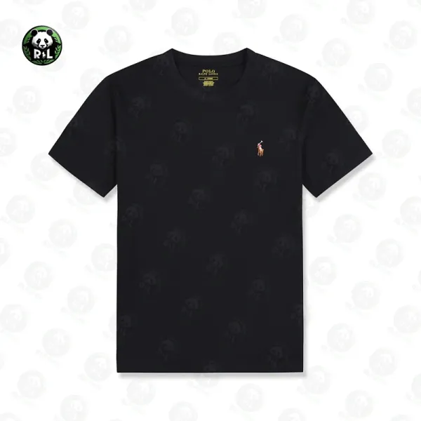 Polo Ralph Lauren Classic Fit Cotton T-Shirt Black - 1