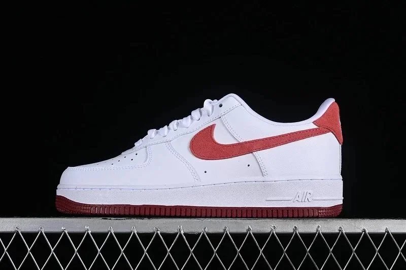 Nike Air Force 1 Low White Pink Sneakers - 18