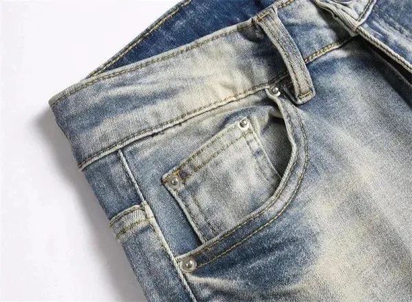 DSquared² Embossed Floral Denim Jeans Black - 6