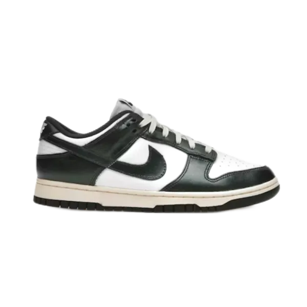 Nike Dunk Low Pine Green White Sneakers - 23