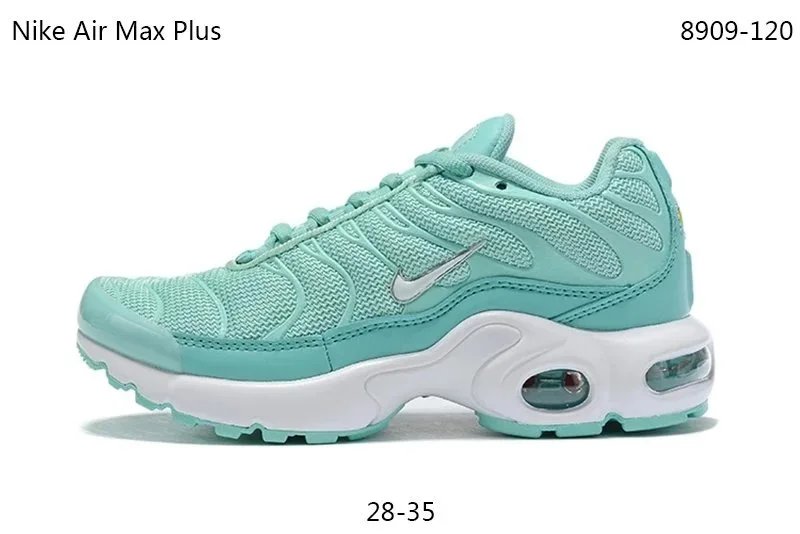 Nike Air Max Plus Black Blue Pink Grid Sneakers - 27