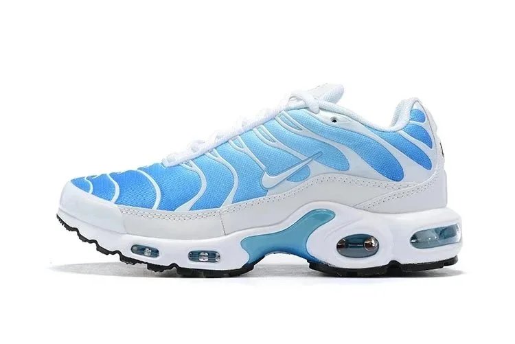 Nike Air Max Plus Black Blue Pink Grid Sneakers - 35