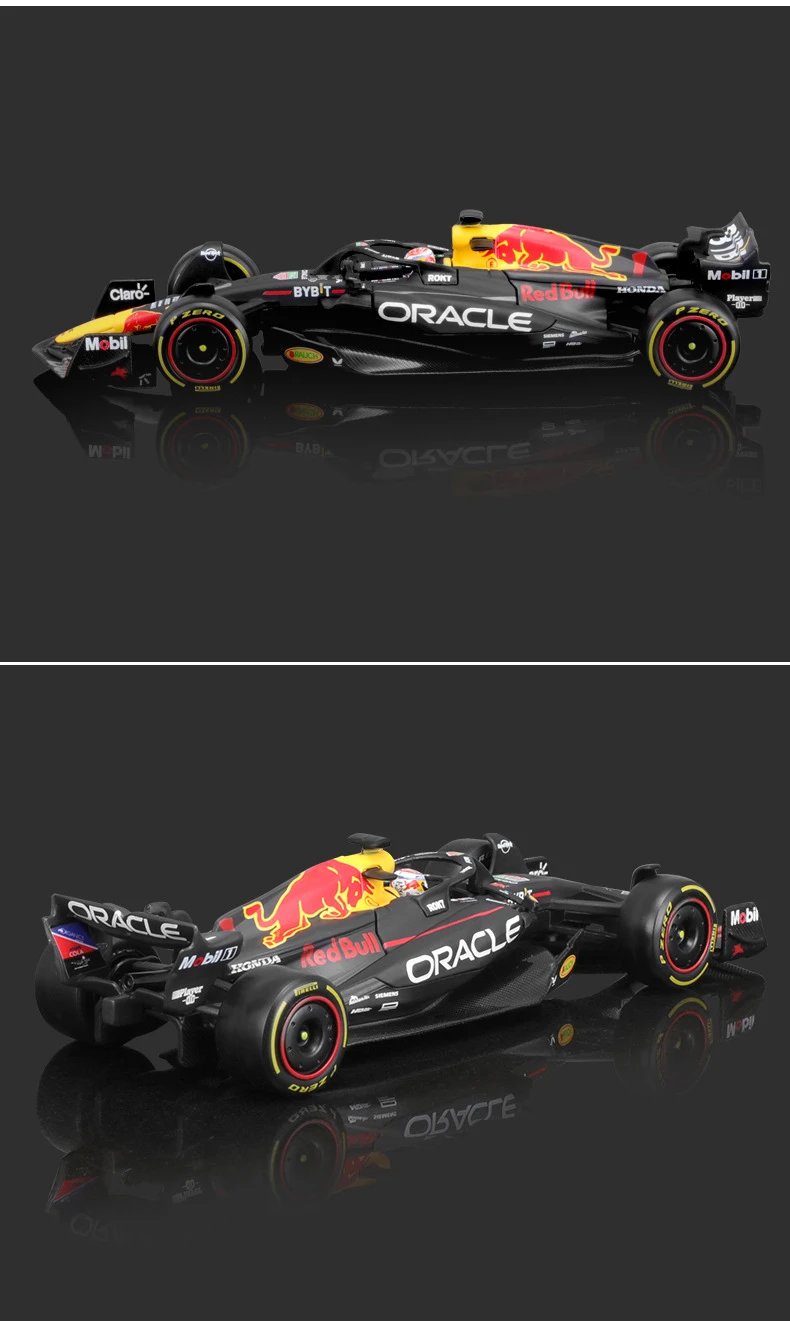 Bburago Oracle Red Bull Racing RB19 Formula 1 Model Car - 8