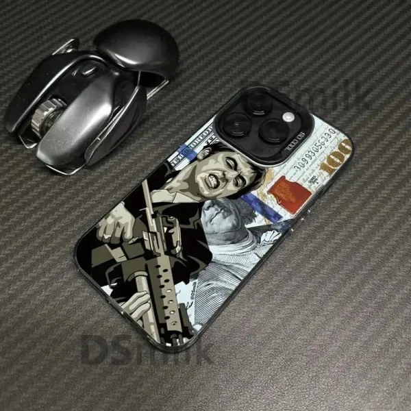 Digital Pionker Collage Art iPhone Case Multicolor Phone-Case - 1