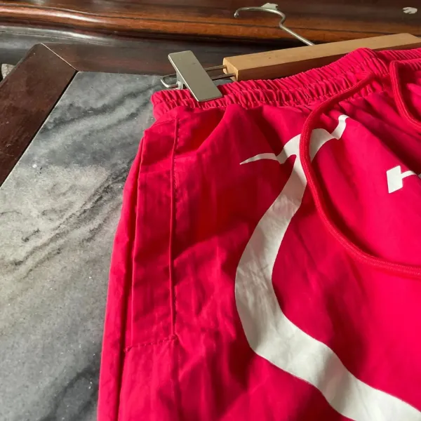 Hellstar Arc Shorts Burgundy - 11