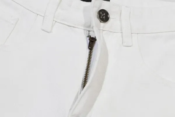 Balenciaga Distressed Wide-Leg Jeans Dark Wash - 7