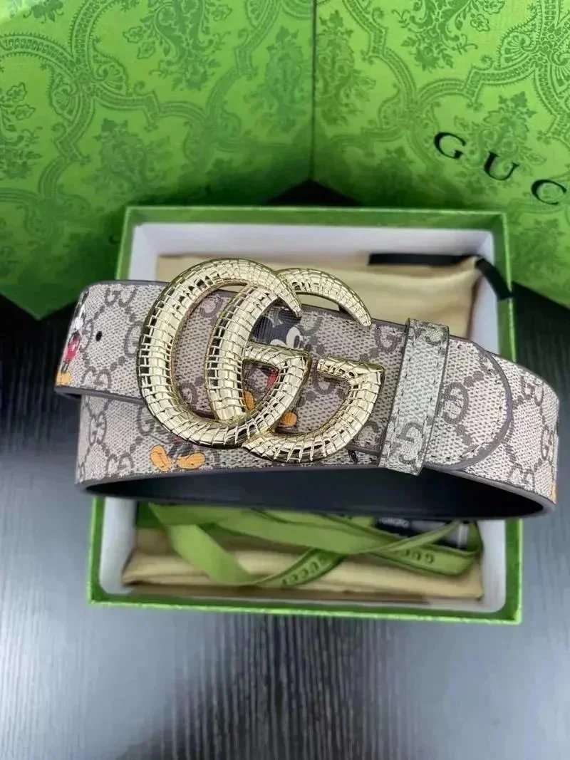 Gucci Disney x Gucci GG Marmont Belt Beige Multicolor Belt