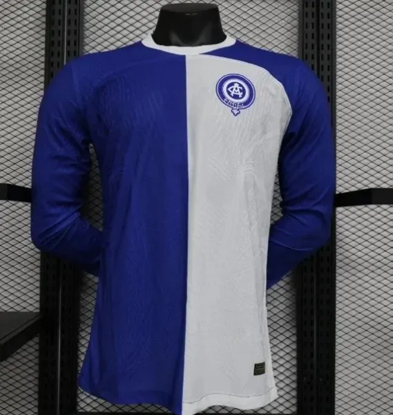 Cruzeiro Esporte Clube 2024 Home Long-Sleeve Jersey Blue and White - 1
