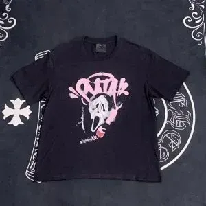 Saint Tears x Digital Pionker 'Bubble' Graphic T-Shirt Black - 3