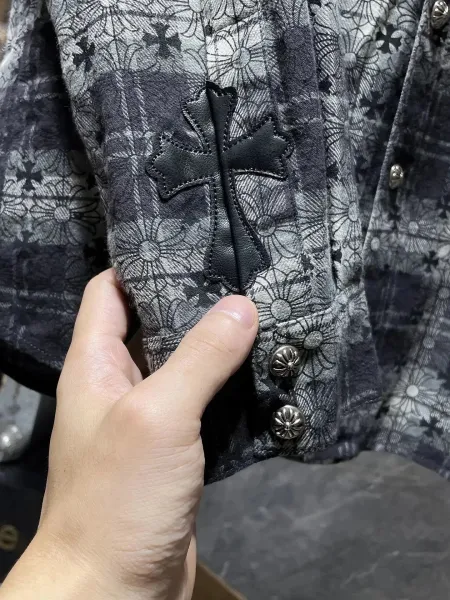 Burberry Pink Check Cotton Shirt - 7