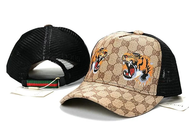 Gucci Bee Embroidered Denim Baseball Cap Black - 4