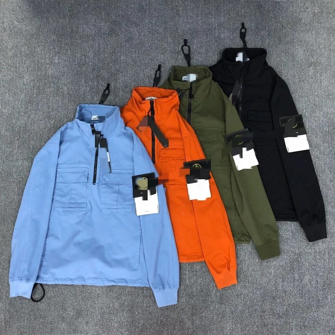 Men's Half-Zip Anorak Jacket in Multiple Colors