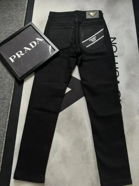 Prada Re-Nylon Jeans Black - 1