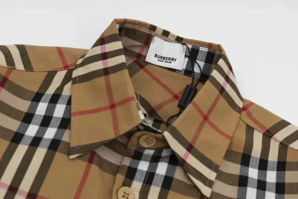 Burberry Monogram-Embroidered White Shirt - 9