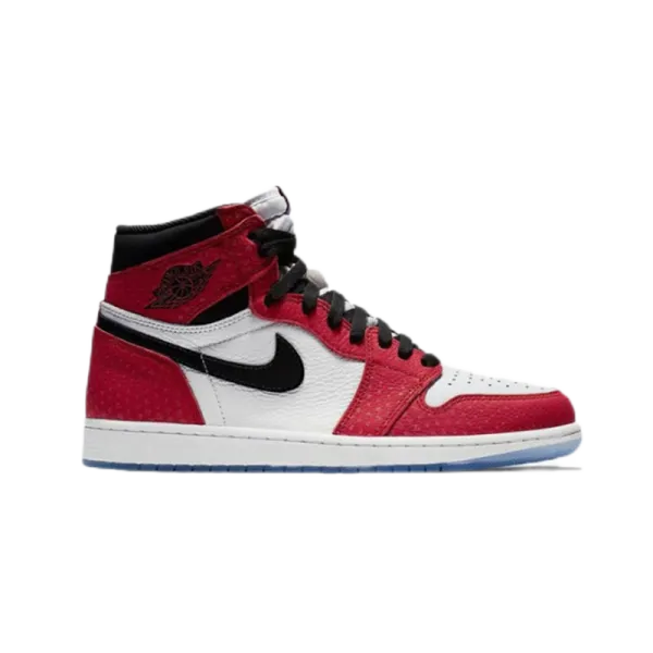 Air Jordan 1 High OG Chicago Reimagined Red White Black Sneakers - 3