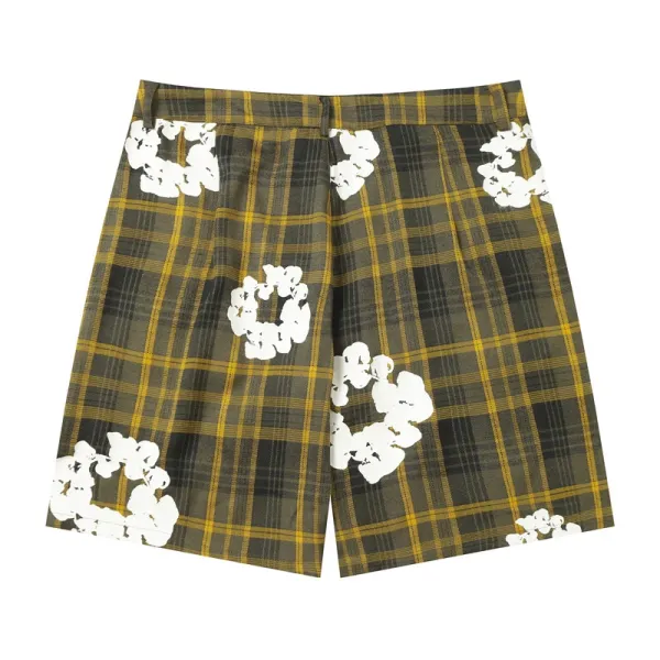 Gallery Dept. Plaid Wreath Pants Gray - 38