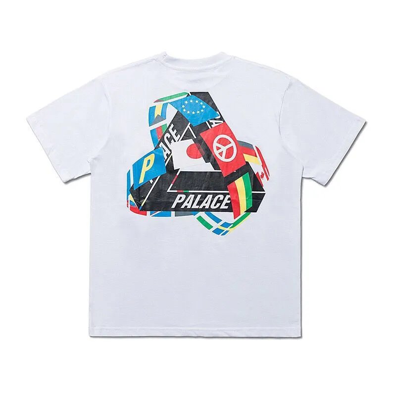 Palace Tri-Force Pink Outline T-Shirt - 13