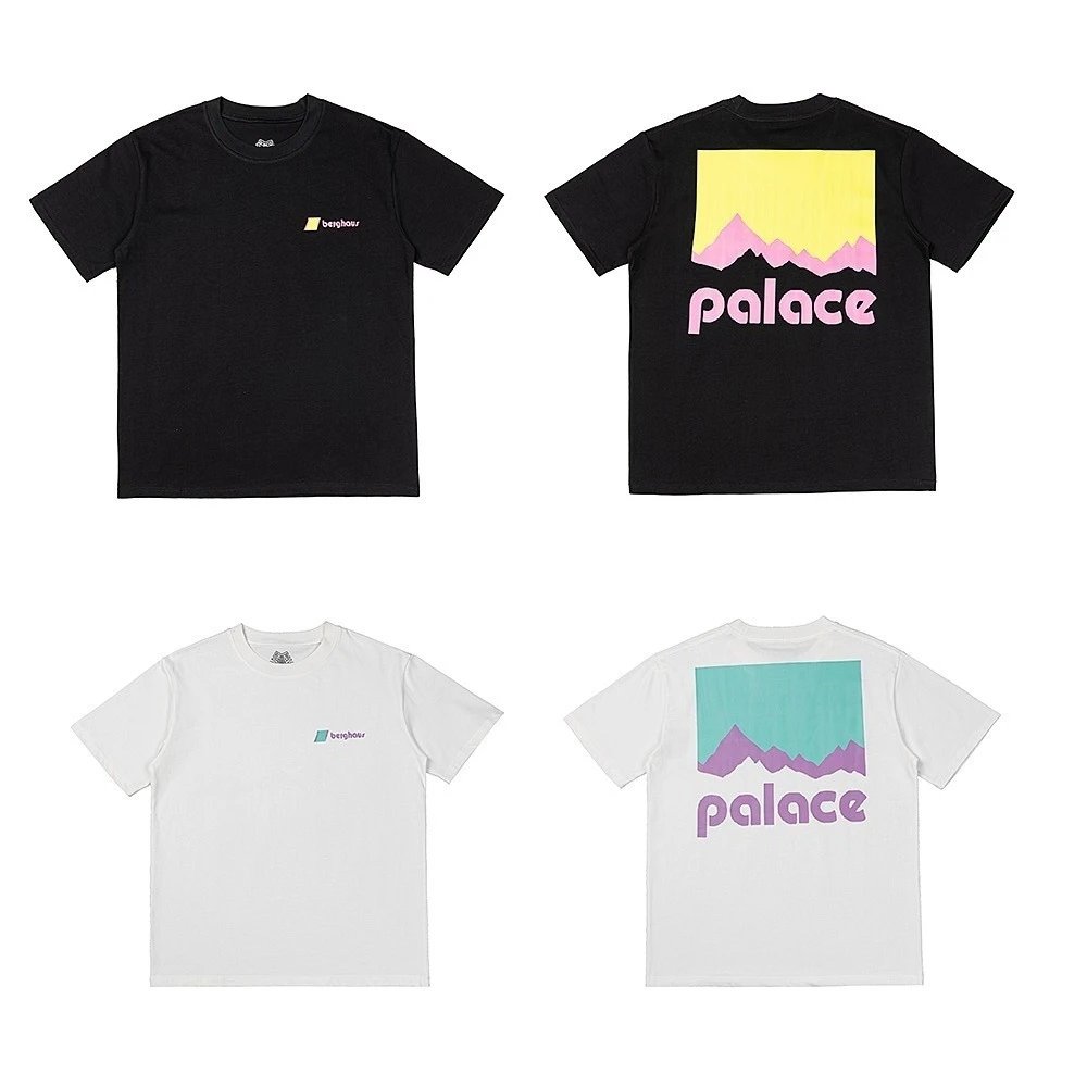 Palace Tri-Force Pink Outline T-Shirt - 37