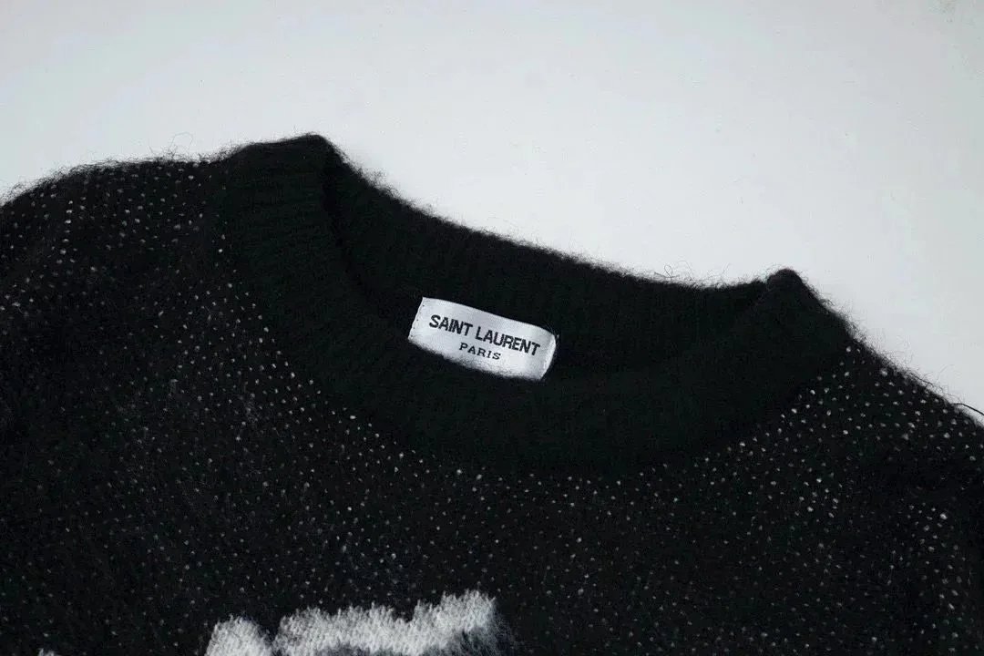 Prada Logo Knit Sweater White product detail 9 in Litbuy spreadsheet finds