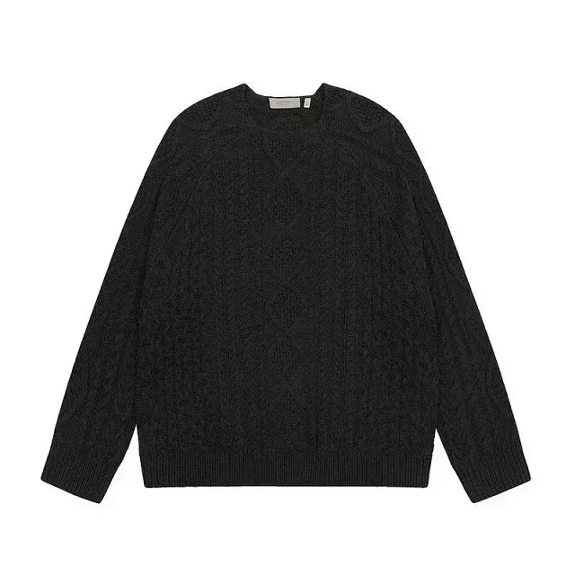 Fear of God Knitwear FG04 Cable-Knit Crewneck Sweater product detail image 3