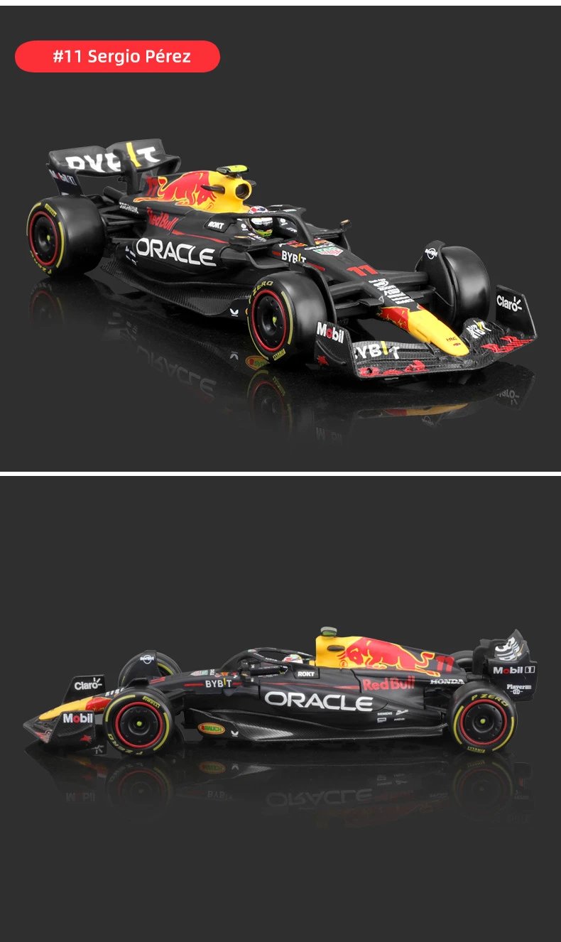 Bburago Oracle Red Bull Racing RB19 Formula 1 Model Car - 11