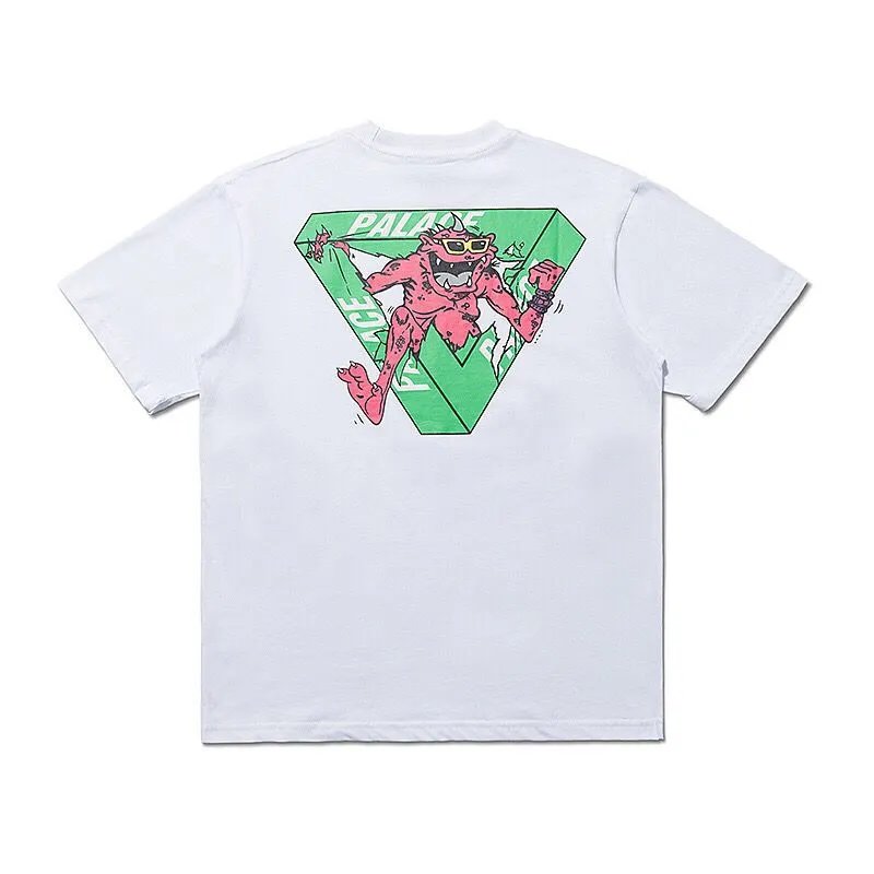 Palace Tri-Force Pink Outline T-Shirt - 15