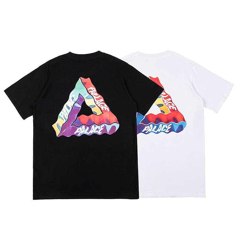 Palace Tri-Force Pink Outline T-Shirt - 30