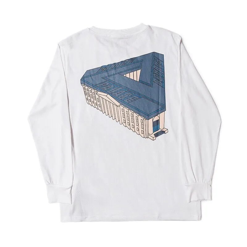 Palace Tri-Force Pink Outline T-Shirt - 35