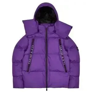Philipp Plein Puffer Jacket Purple Down-Jacket - 1