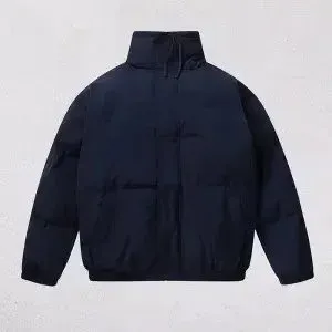 Design Puffer Jacket in Beige - 12