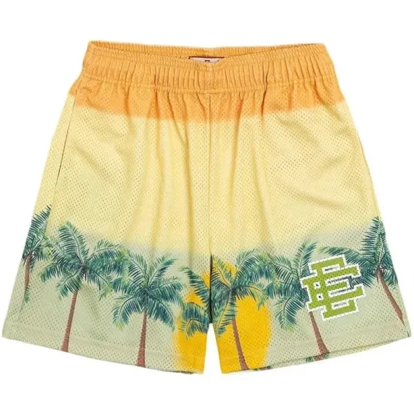 GRA Star Print Basketball Shorts Multicolor - 8