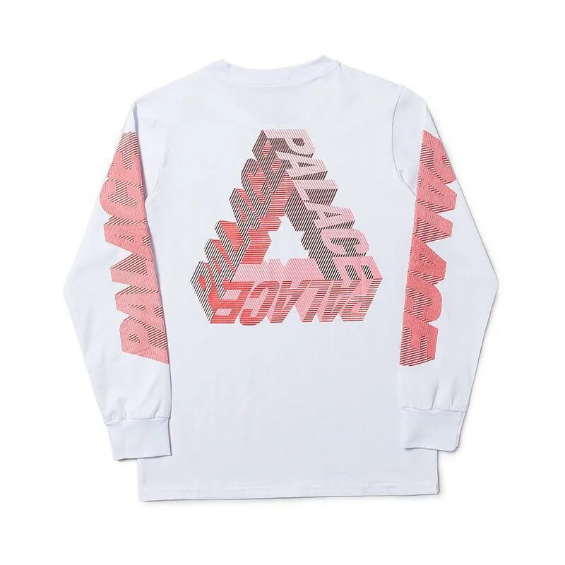 Palace Tri-Force Pink Outline T-Shirt - 11