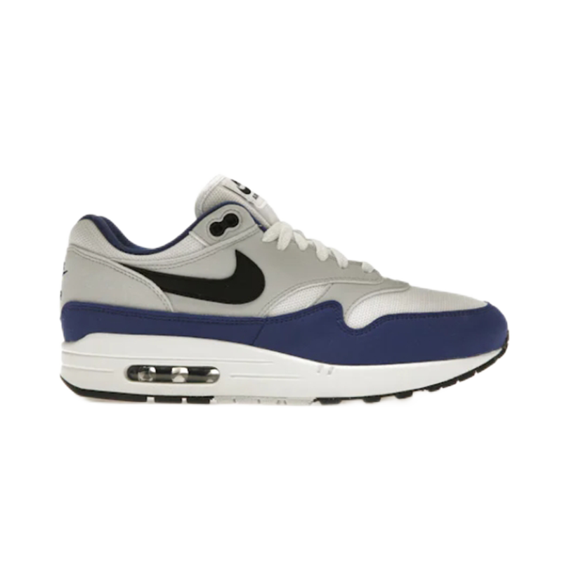 Nike Air Max 1 Navy and Gray Sneakers - 1