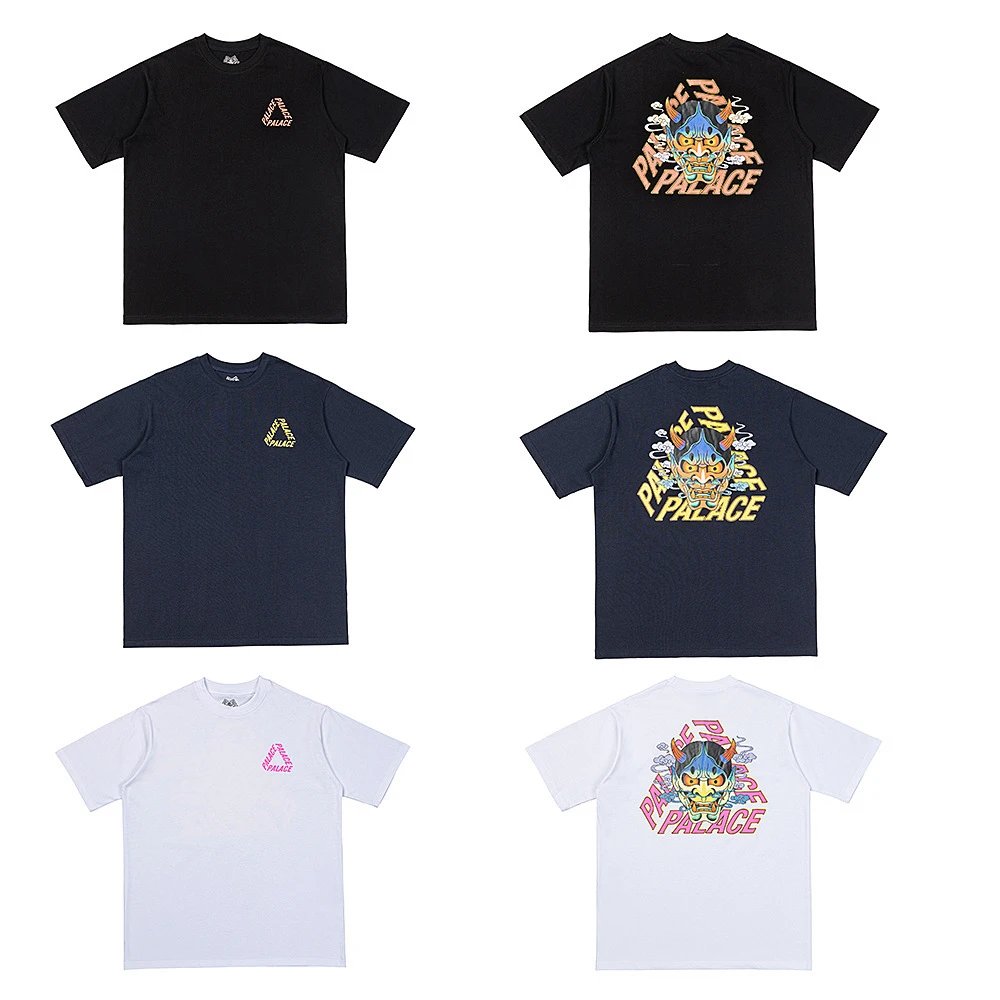 Palace Tri-Force Pink Outline T-Shirt - 32