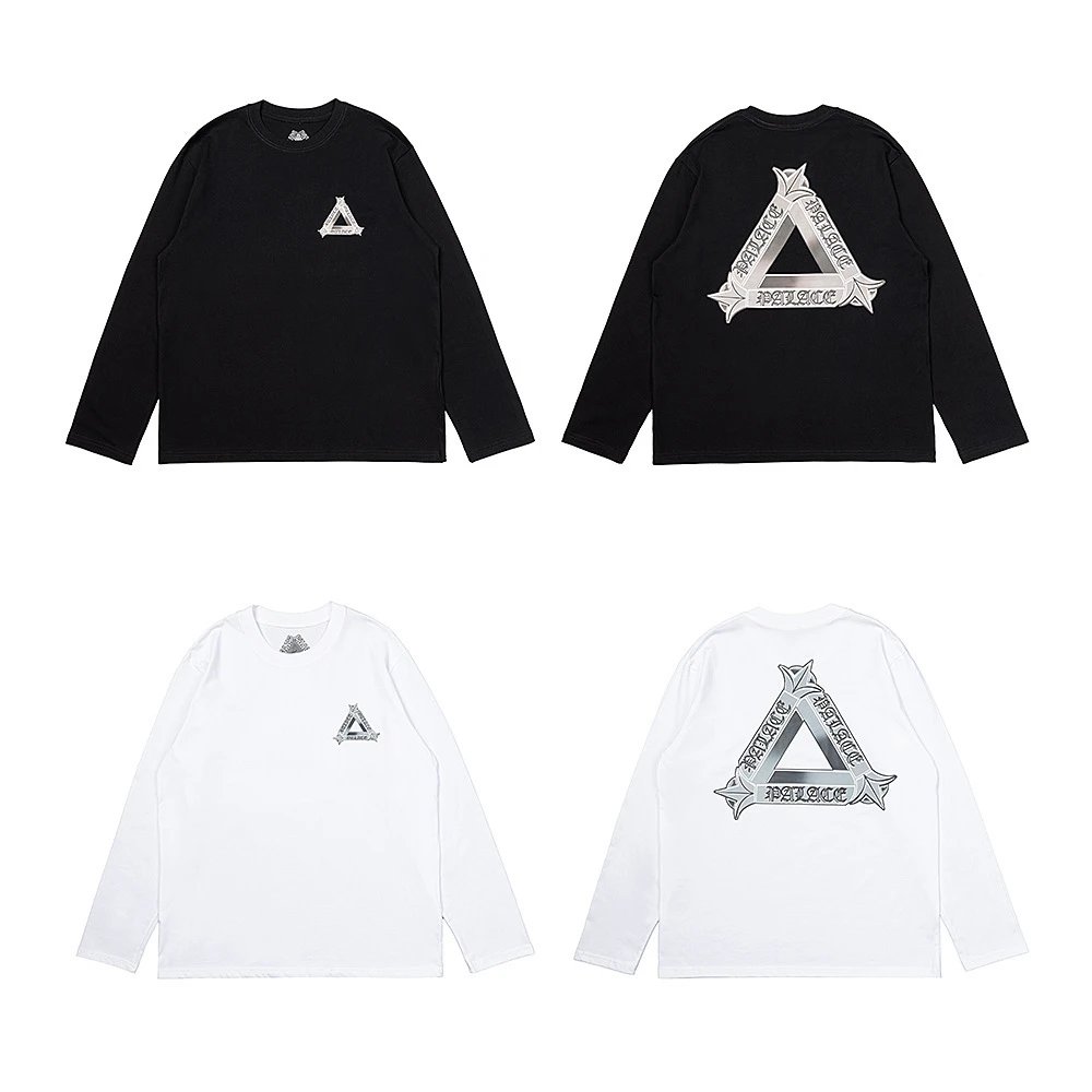 Palace Tri-Force Pink Outline T-Shirt - 48
