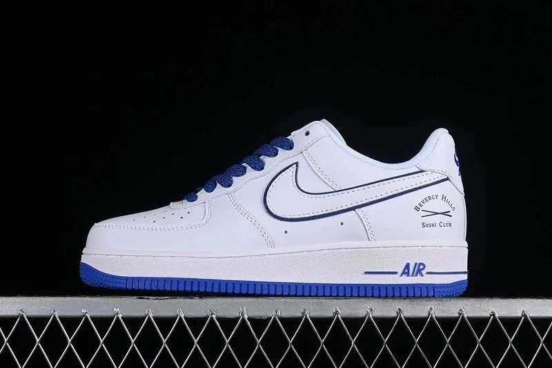 Nike Air Force 1 Low White Pink Sneakers - 22