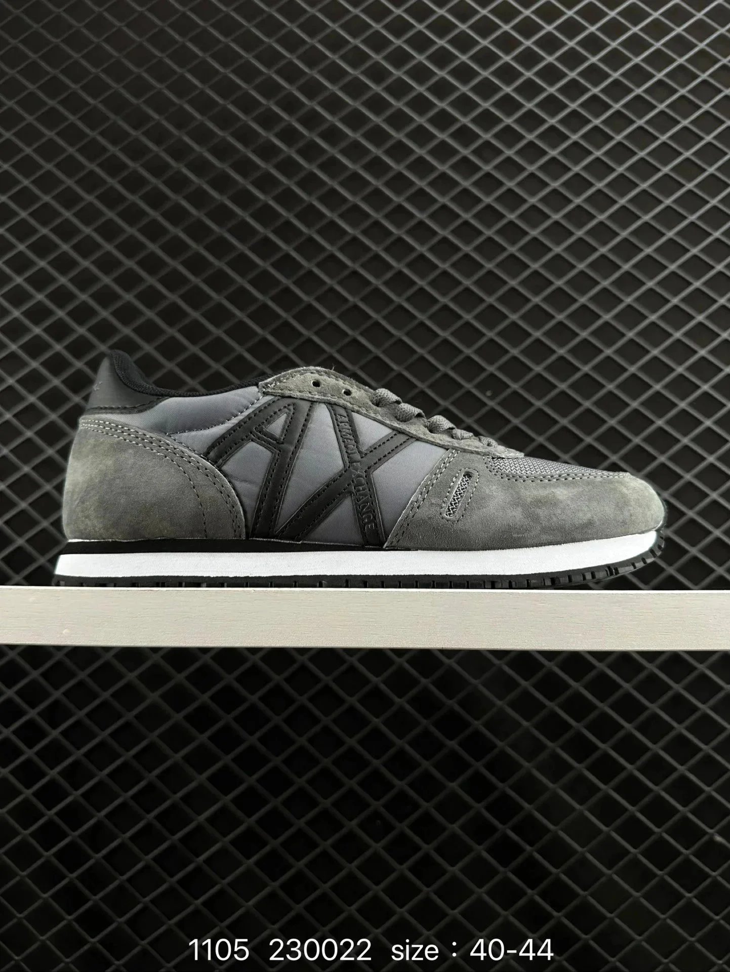 EA7 Emporio Armani Runner Navy Blue Sneakers - 3