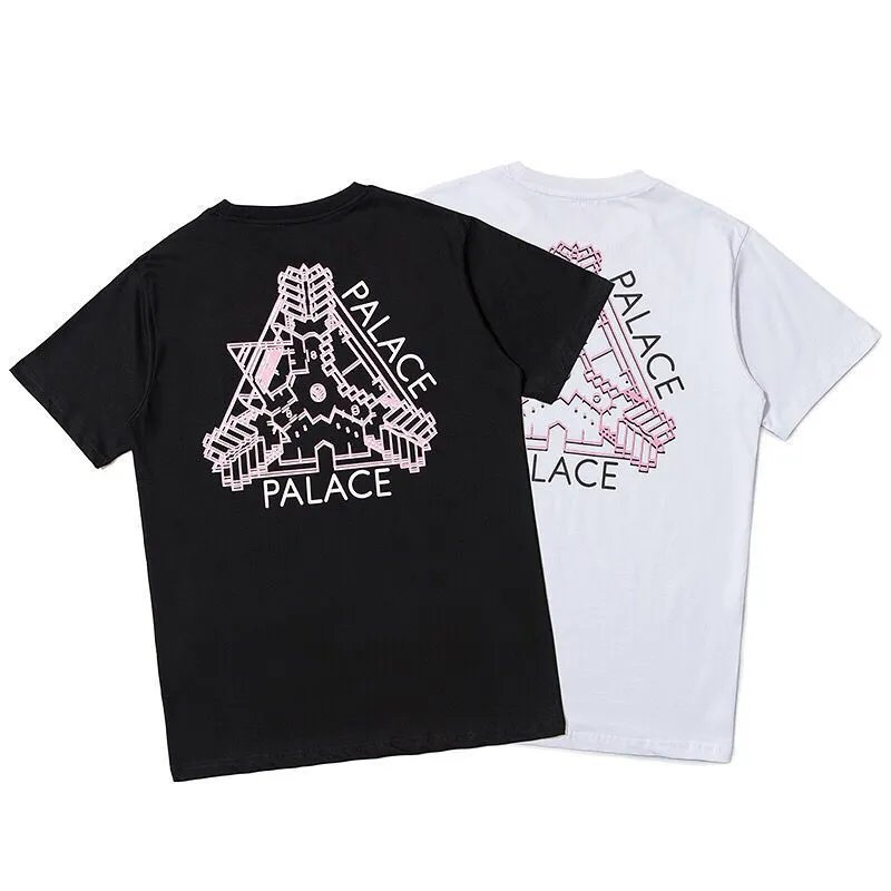 Palace Tri-Force Pink Outline T-Shirt - 4