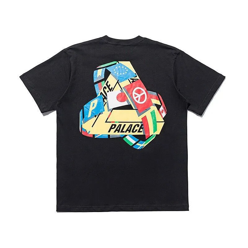 Palace Tri-Force Pink Outline T-Shirt - 14