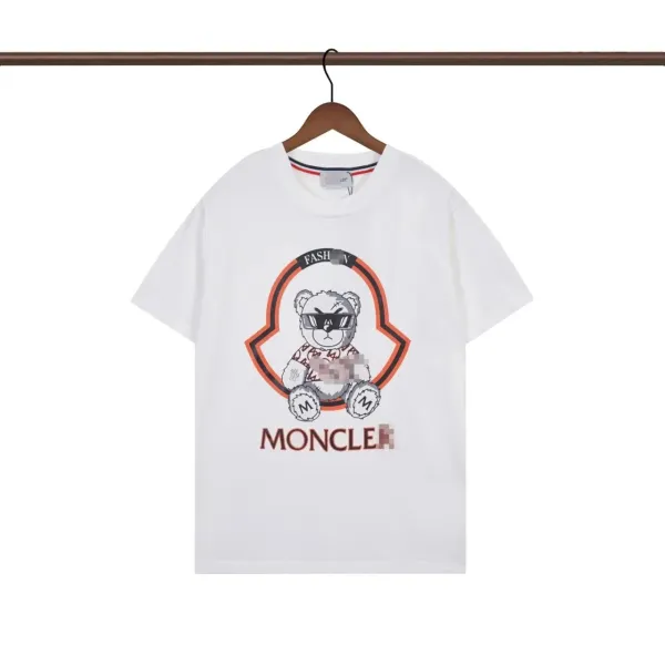 Moncler Logo-Print White T-Shirt - 9