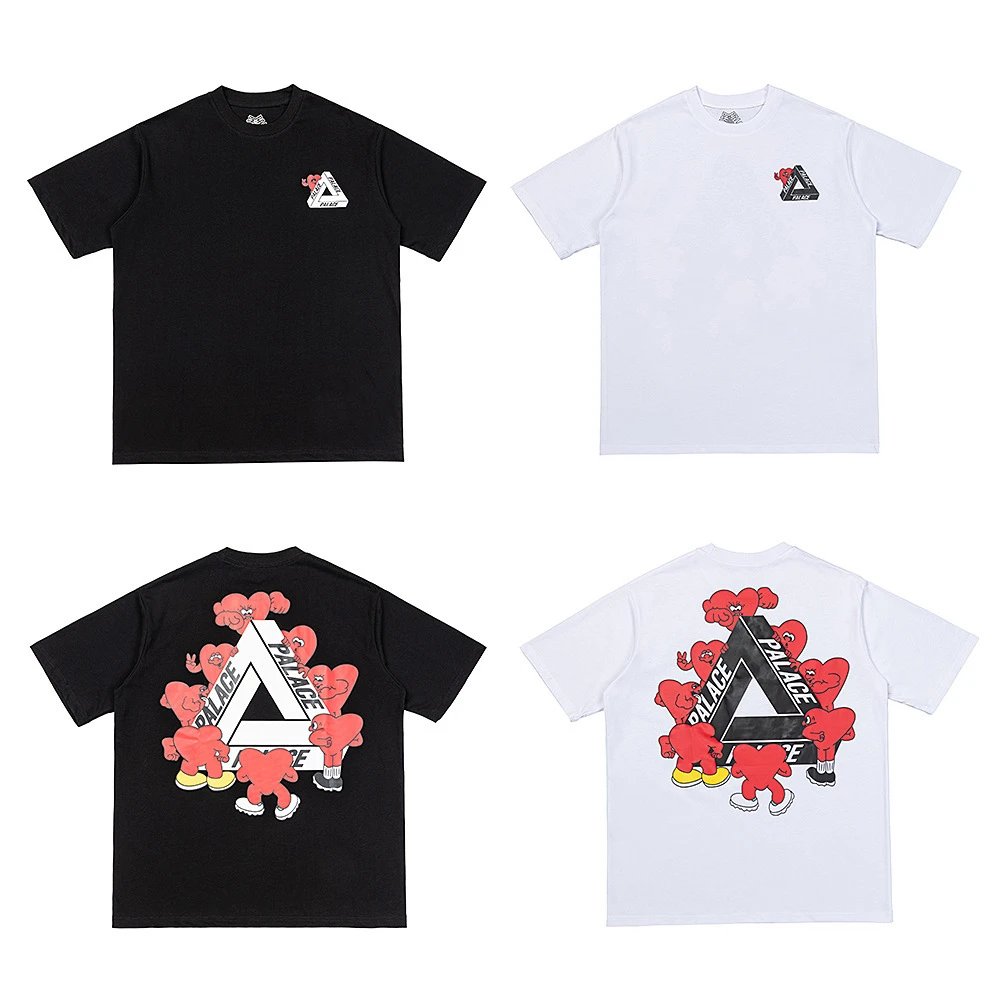 Palace Tri-Force Pink Outline T-Shirt - 34