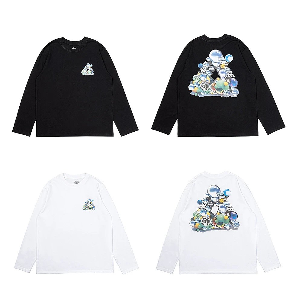 Palace Tri-Force Pink Outline T-Shirt - 46